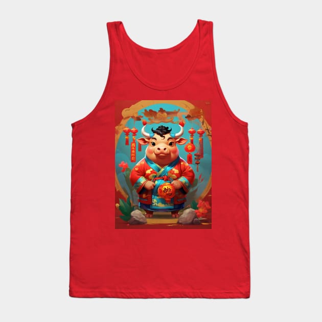 KUNG HEI FAT CHOI – THE OX Tank Top by likbatonboot